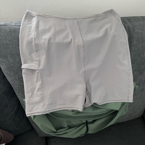 Outdoor Voices The Exercise Dress Small Olive Green - Picture 7 of 8